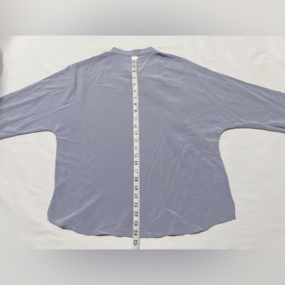 3/4 Sleeve 100% Silk Blouse - Picture 8 of 10